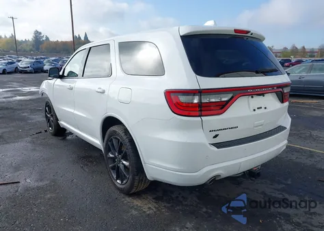 2018 Dodge Durango Sxt Awd z USA, uszkodzony, nr VIN 1C4RDJAG7JC176606